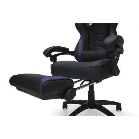 Respawn Leather Gaming Chair, Fixed Arms RSP-110-PUR